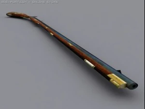 lavender musket s272 3D Model