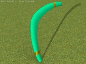 great boomerang Modelo 3D