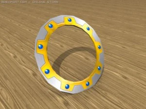 ゼナス・チャクラム 3Dモデル