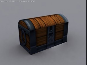 treasure chest Modelo 3D