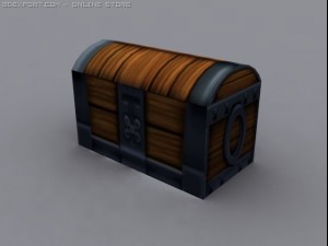 treasure chest Modelo 3D