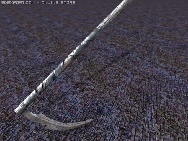 reaper blade 3D Model .c4d .max .obj .3ds .fbx .stl .blend 
