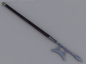 pike halberd 3D Model