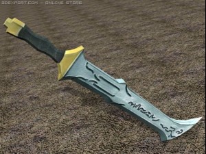 Blade of olympus 3D model