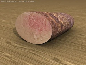 carne assada Modelo 3D