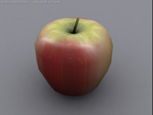 apple Modelo 3D