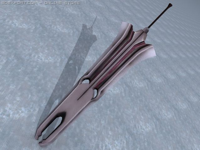 cattleyas great sword Model 3D .c4d .max .obj .3ds .fbx .stl .blend 