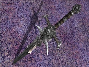 d&auml;monisches Schwert 3D Modell