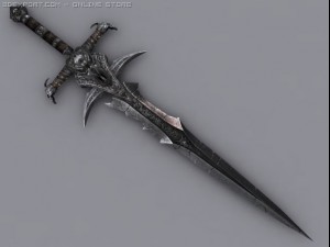 demonic sword 3Dモデル