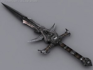 demonic sword 3Dモデル
