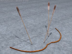 long bow 3D Model