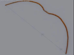 long bow 3D Model
