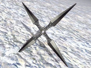 Shuriken do Yuffie Modelo 3D