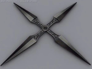 yuffies shuriken 3D Model