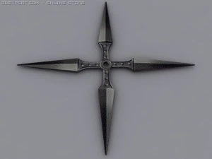yuffies shuriken 3D Model