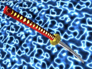 Kasumis Katana Modèle 3D