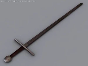 rusted sword 3D Model
