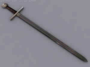 short sword 3D Model