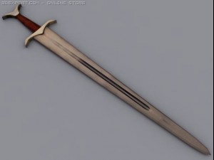 holy sword 3D Model