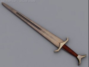 holy sword 3D Model