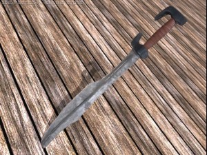 pirate sword 3D Model