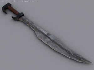 pirate sword 3D Model