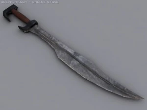 pirate sword 3D Model