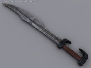 pirate sword 3D Model