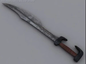 pirate sword 3D Model