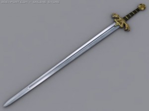 dragor sword 3D Model