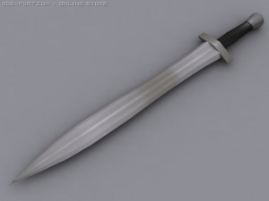dagger 3D-Modell