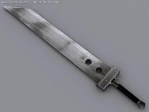 buster sword 3D Model