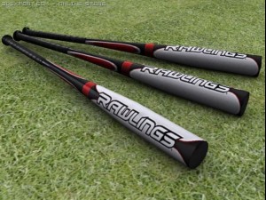 aluminum baseball bat 3D Model