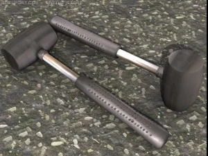 гумовий молоток 3D Модель