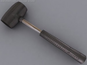 rubber mallet Modelo 3D