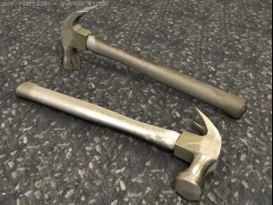 bronze hammer 3D Model