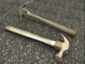 бронзовий молоток 3D Модель