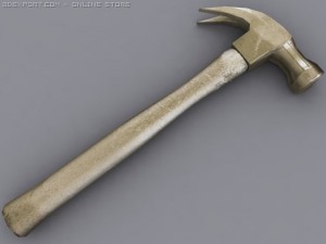 bronze hammer Model 3D