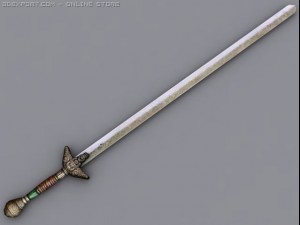 exotica sword 3D 模型