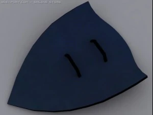 classic captain america shield 3D Model