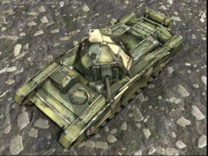 crusader mk ii Model 3D