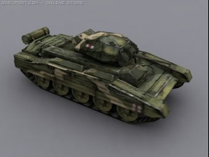 crusader mk ii Modèle 3D
