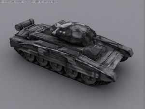 crusader mk ii Modèle 3D