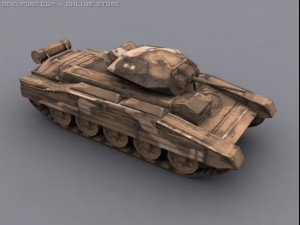 crusader mk ii Modèle 3D