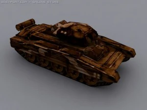 crusader mk ii 3D Model