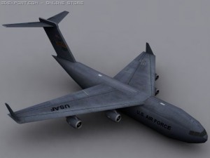 c17 globemaster iii Model 3D