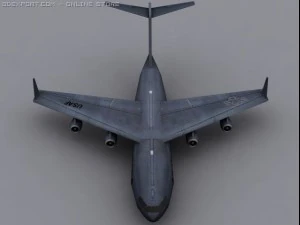 c17 globemaster iii Modèle 3D