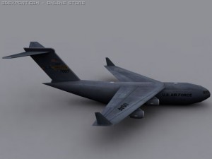 c17 globemaster iii Model 3D