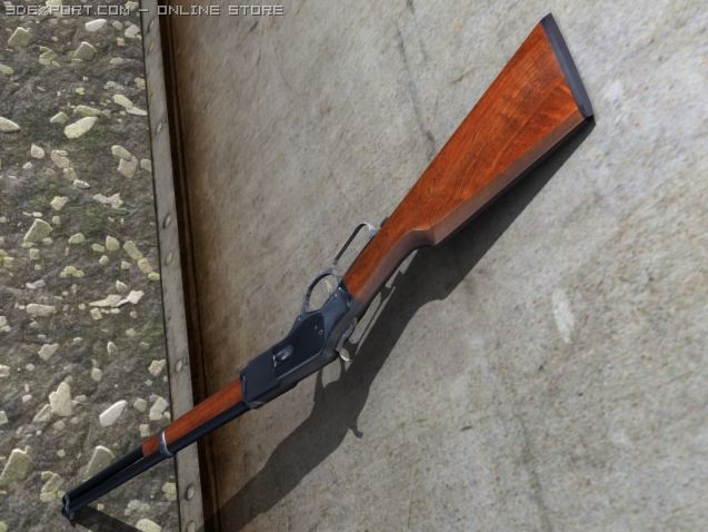 32 special winchester Modèle 3D .c4d .max .obj .3ds .fbx .stl .blend 