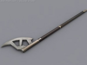 axe of gimli 3D-Modell